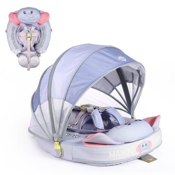 Mambobaby Air-Free Elephant Chest Float with Full-Coverage