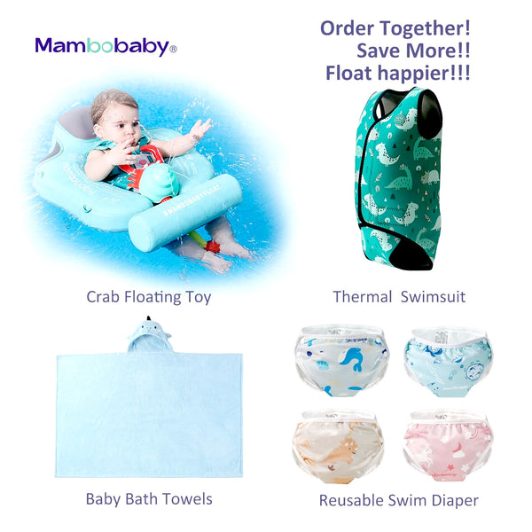 Mambobaby Air-Free Avocado Chest Float with Flat Canopy