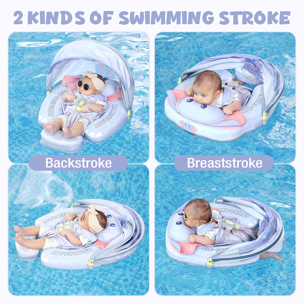 Mambobaby Air-Free Elephant Chest Float with Full-Coverage