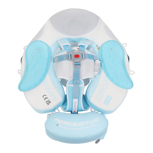 Mambobaby Air-Free Angel Wings Chest Float with 3D Canopy