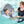 Load image into Gallery viewer, Mambobaby Air-Free Blue Butterfly Chest Float with 3D Canopy
