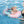 Load image into Gallery viewer, Mambobaby Air-Free Mint Cupcake Chest Float with 3D Canopy
