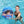 Load image into Gallery viewer, Mambobaby Air-Free Patriot Chest Float with 3D Canopy
