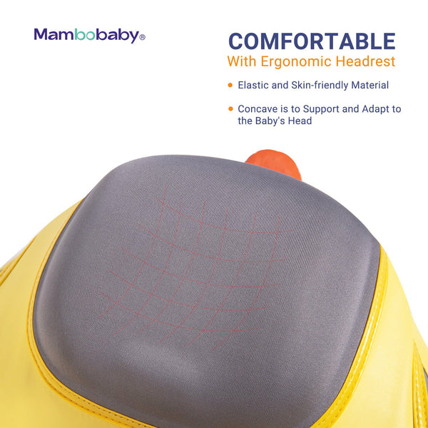 Mambobaby Pool Float Duckling with Canopy
