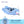 Load image into Gallery viewer, Mambobaby Pool Float with Canopy and Tail  Shark blue
