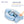 Load image into Gallery viewer, Mambobaby Pool Float with Canopy and Tail  Shark blue
