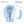 Load image into Gallery viewer, Mambobaby Pool Float with Canopy and Tail  Shark blue
