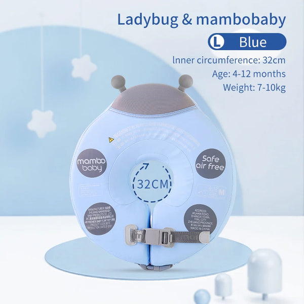 Mambobaby  Infant Neck Float Ladybug Collar