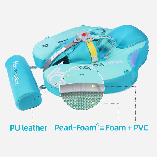 Mambobaby Air-Free Contrasting Theme Chest Float with Flat Canopy