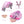 Load image into Gallery viewer, Mambobaby Air-Free Ice-cream Chest Float with 3D Canopy
